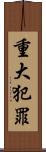 重大犯罪 Scroll