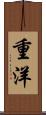 重洋 Scroll