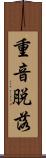 重音脱落 Scroll