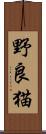 野良猫 Scroll