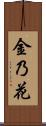 金乃花 Scroll