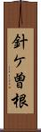 針ケ曽根 Scroll