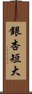 銀杏短大 Scroll