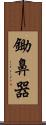 鋤鼻器 Scroll
