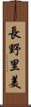 長野里美 Scroll