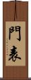 門表 Scroll