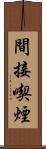 間接喫煙 Scroll