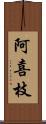 阿喜枝 Scroll