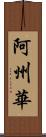 阿州華 Scroll