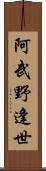 阿武野逢世 Scroll