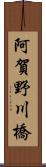 阿賀野川橋 Scroll