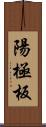 陽極板 Scroll