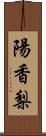 陽香梨 Scroll