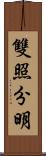 雙照分明 Scroll
