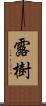 露樹 Scroll