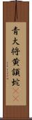 青大将 Scroll