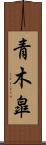 青木皐 Scroll