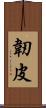 韌皮 Scroll