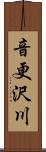 音更沢川 Scroll