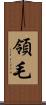 領毛 Scroll