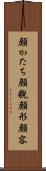 顔かたち Scroll