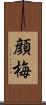 顔梅 Scroll