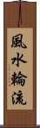 風水輪流 Scroll
