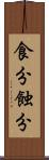 食分 Scroll