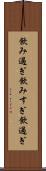 飲み過ぎ Scroll