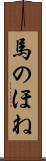 馬のほね Scroll