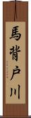 馬背戸川 Scroll