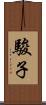 駿子 Scroll
