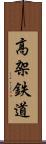 高架鉄道 Scroll