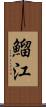 鰡江 Scroll