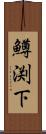 鱒渕下 Scroll