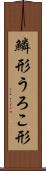 鱗形 Scroll
