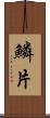 鱗片 Scroll
