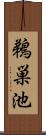鵜巣池 Scroll