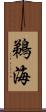 鵜海 Scroll