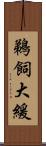 鵜飼大緩 Scroll