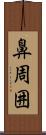 鼻周囲 Scroll