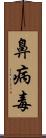 鼻病毒 Scroll