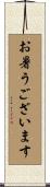 お暑うございます Scroll