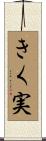 きく実 Scroll