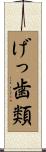 げっ歯類 Scroll