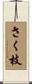 さく枝 Scroll
