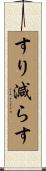 すり減らす Scroll