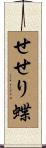 せせり蝶 Scroll