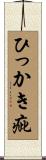 ひっかき疵 Scroll