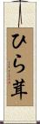 ひら茸 Scroll